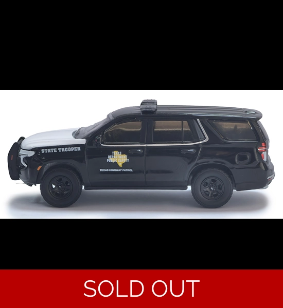 G.L. TX. Dept. Of Safety 2024 Chevrolet Tahoe 1/64 Diecast